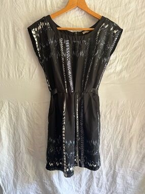 Y2K Mallcore Be Bop Abstract Ikat Mini Dress / Indie Sleaze